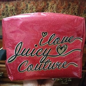 Juicy couture makeup bag